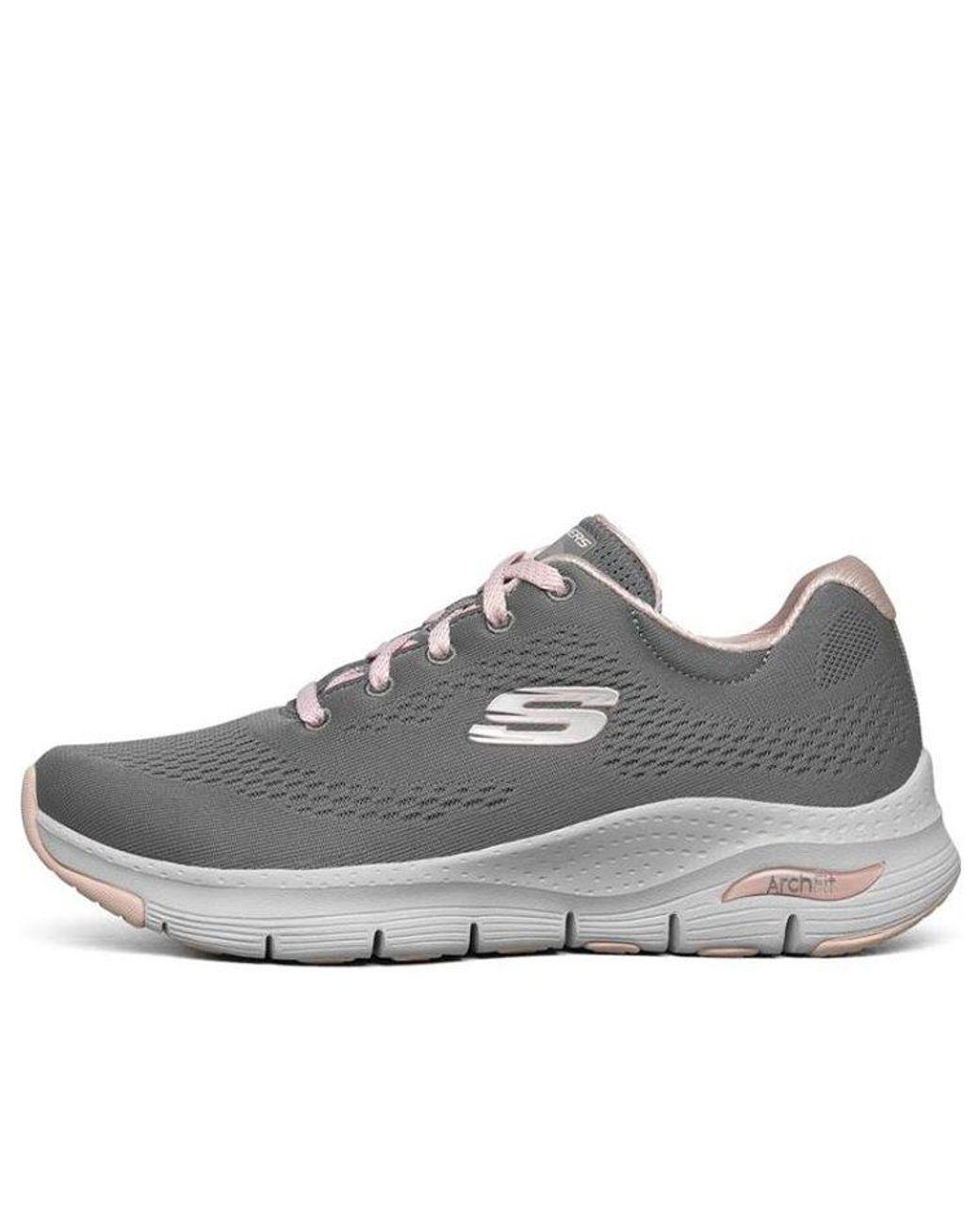 Women's Gray (Wmns) Arch Fit Sports Shoes