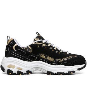 Skechers (Wmns) D Lites 1.0//Golden - Black