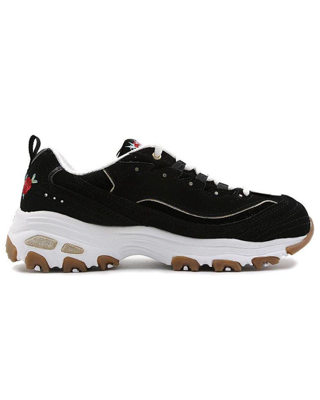 Women's Black (Wmns) D'Lites Low-Top Daddy Shoes