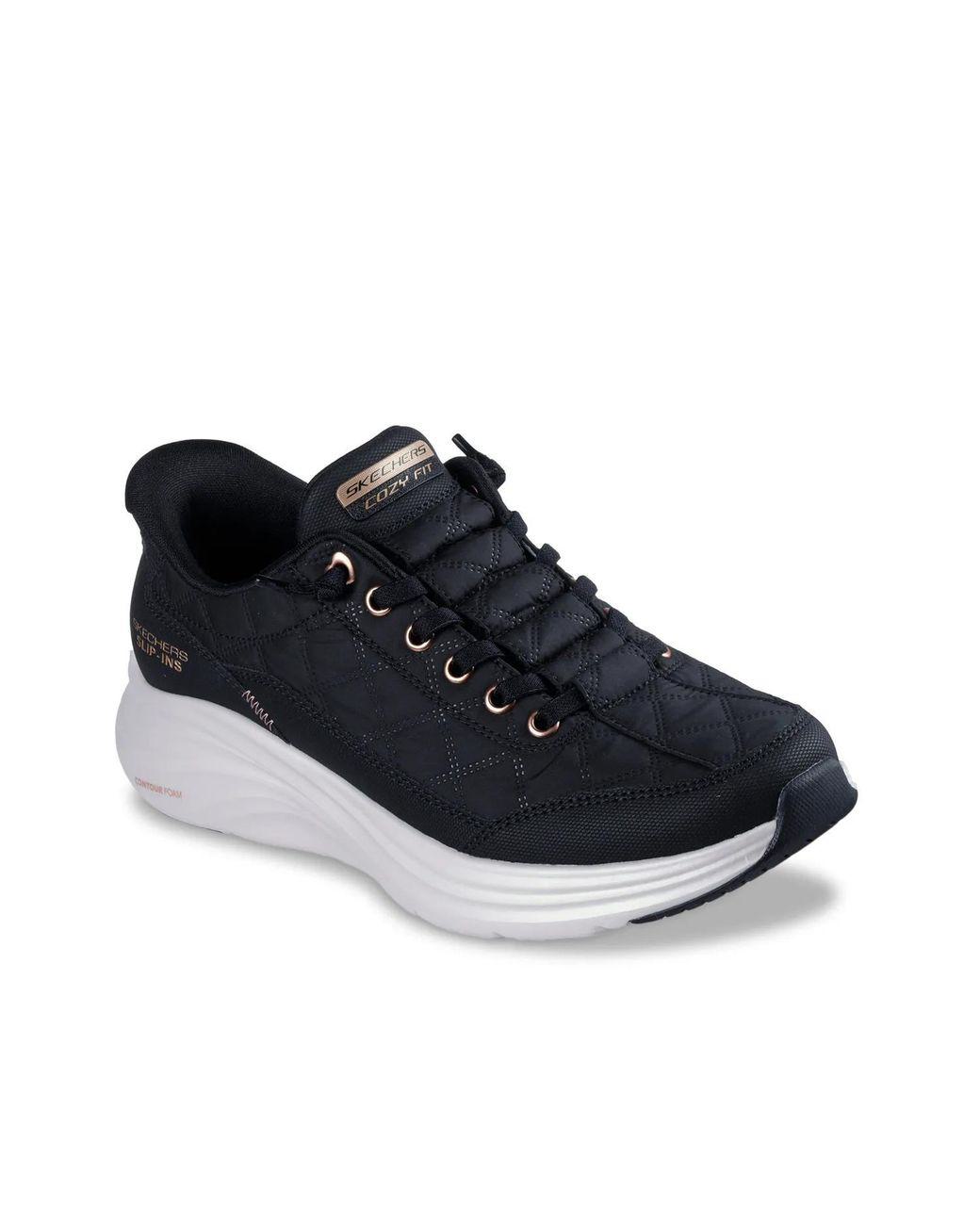 Women's Blue Slipins Contour Foam Cozy Fit Slipon Sneaker