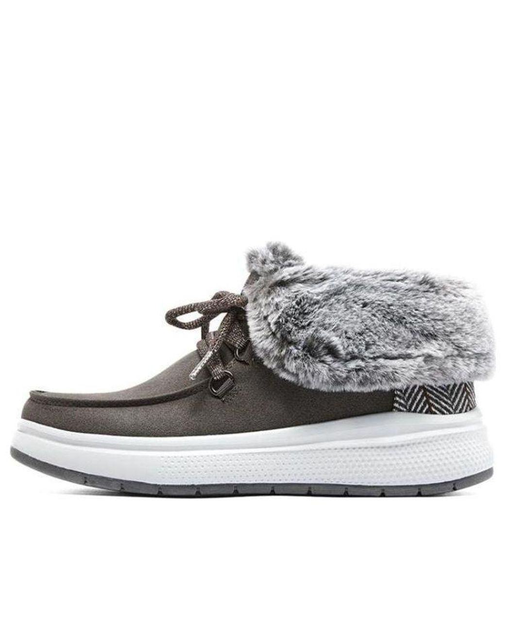 Women's Metallic (Wmns) Bobs Skipper Wave 'Charcoal'