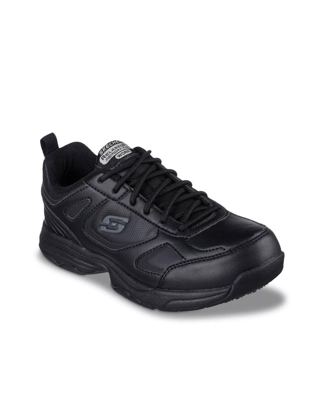 Women's Black Wide Width Bricelyn Dighton Work Sneaker