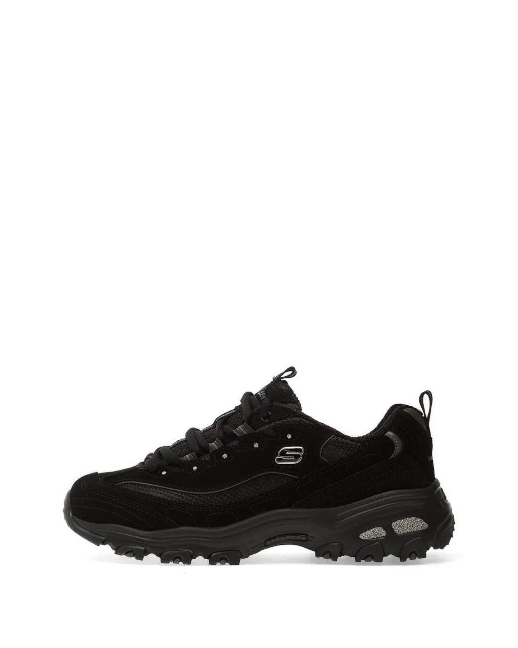 Women's Black D'Lites Sneakers