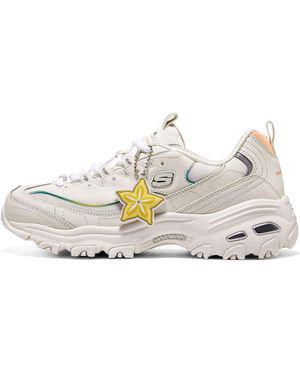 Skechers (Wmns) D'Lites 1.0 Shoes - White
