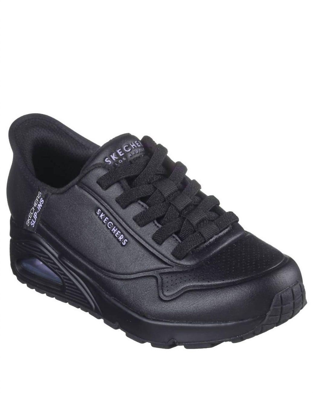 Women's Blue Slip-Ins Uno Easy Air Sneakers