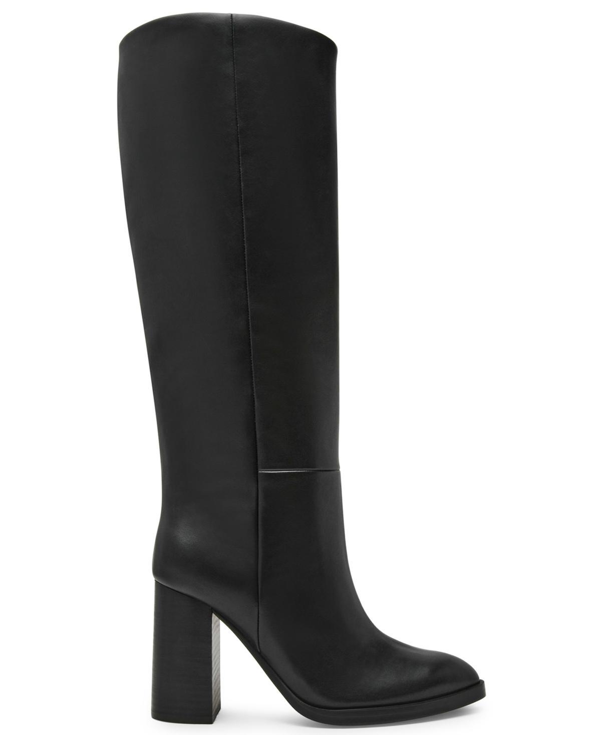 Dolce Vita Bardonny Wide-calf Tall Block Heel Dress Boots