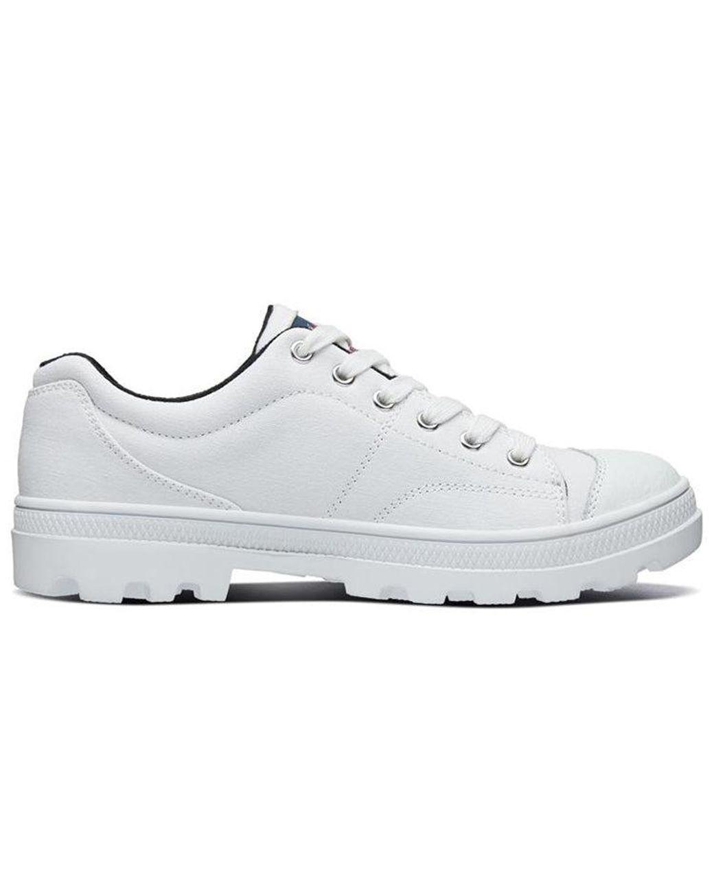 Women's White (Wmns) Roadies Low Top Canvas Sneakers