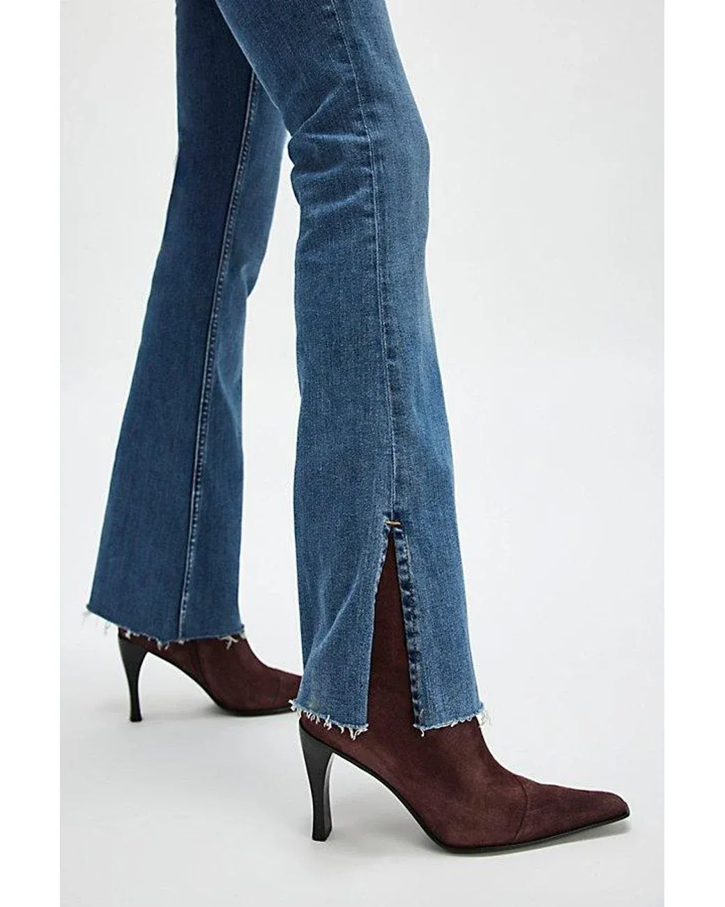 Women's Blue Sweet Talker Snip Toe Boots By