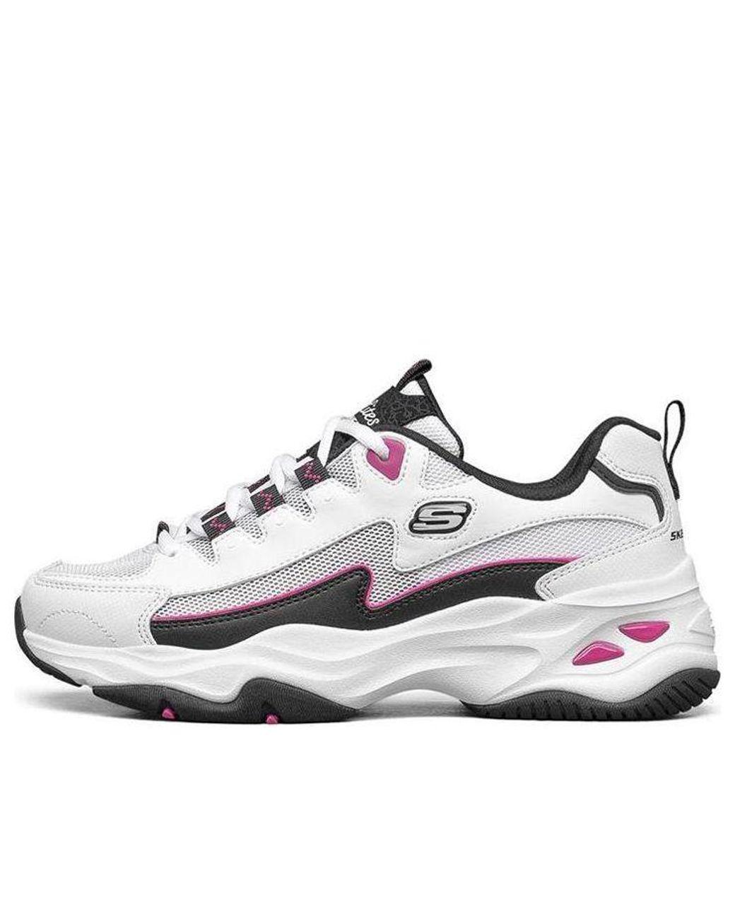 Women's White (Wmns) D'Lites 4.0 Low Running Shoes Gs