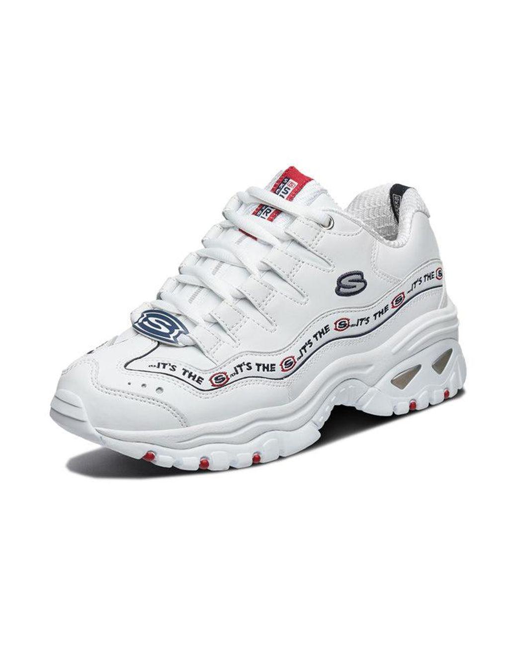 Women's White (Wmns) D Lites Leisure Shoes Gs