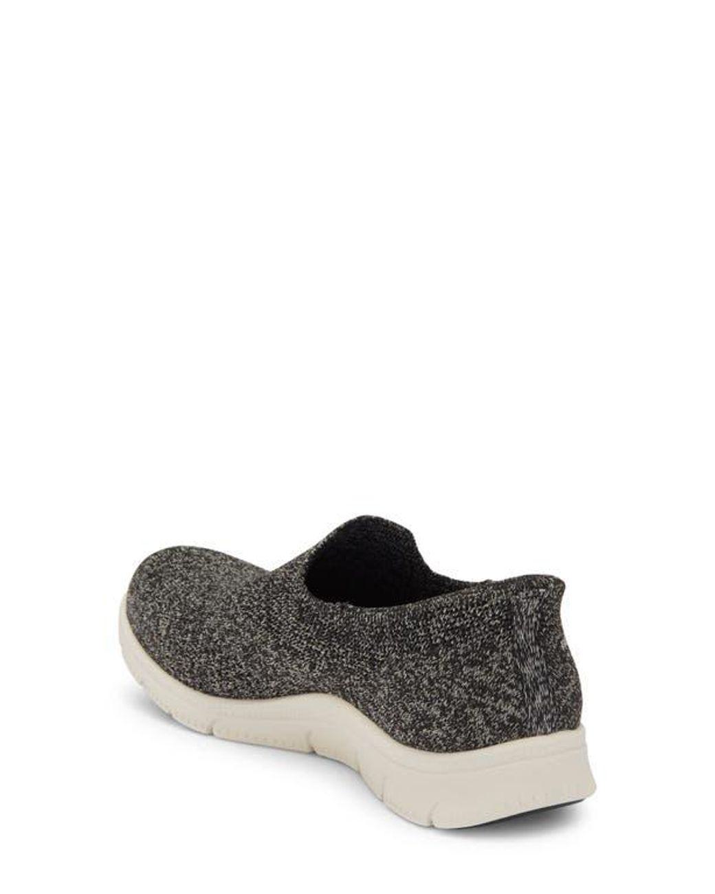 Women's Gray Go Walk Arch Fit Slip-On Sneaker