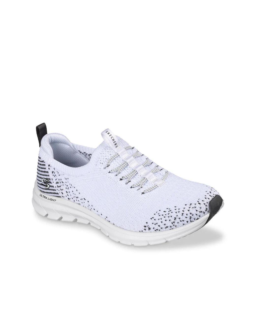 Women's White Pure Flex Slipon Sneaker