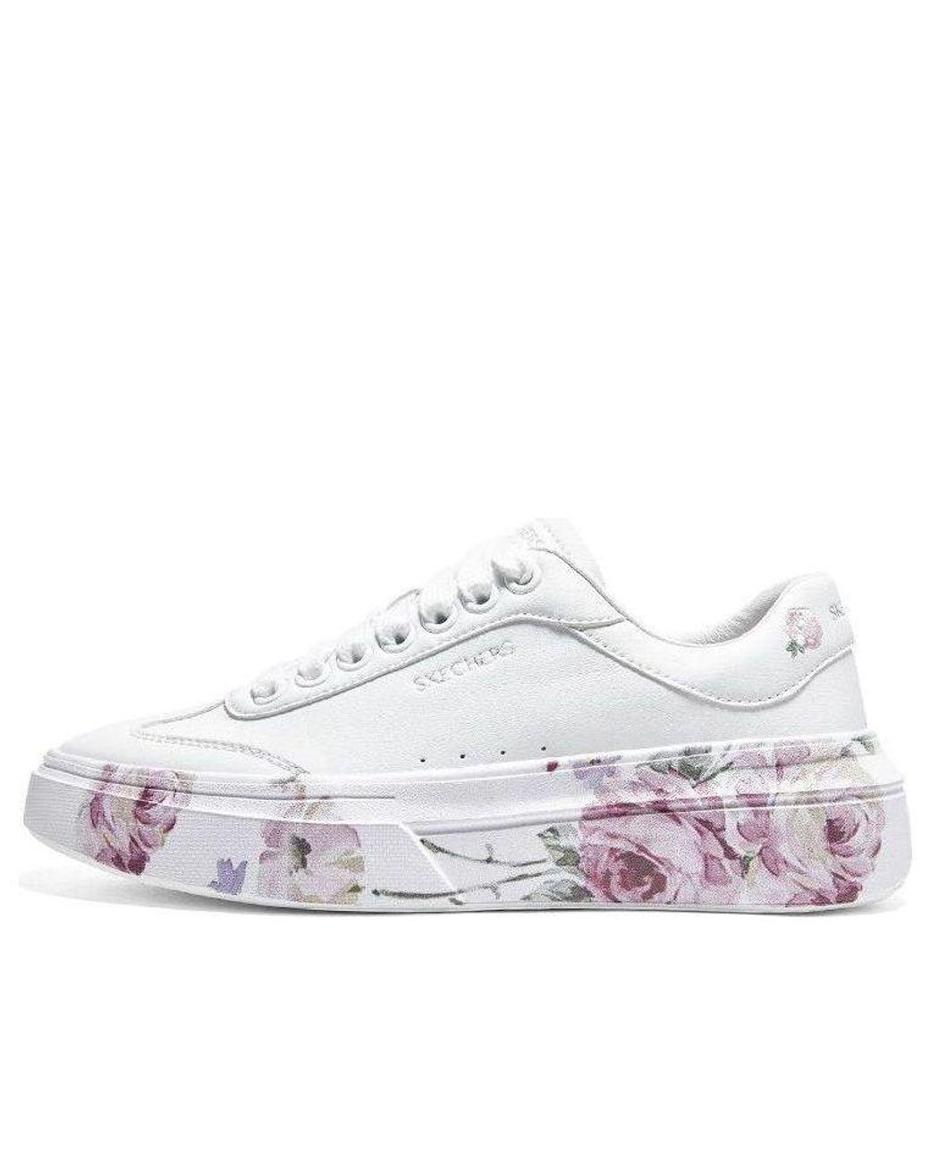 Women's White (Wmns) Cordova Classic-Painted Florals