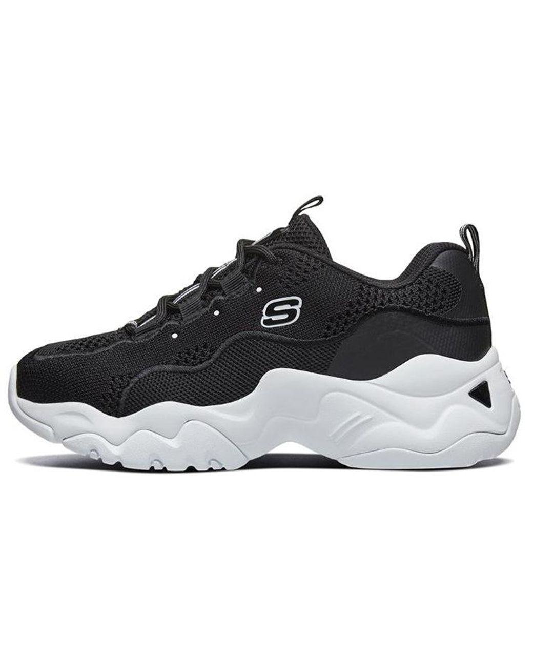 Women's Black (Wmns) D Lites 3.0 Low-Top Daddy Shoes