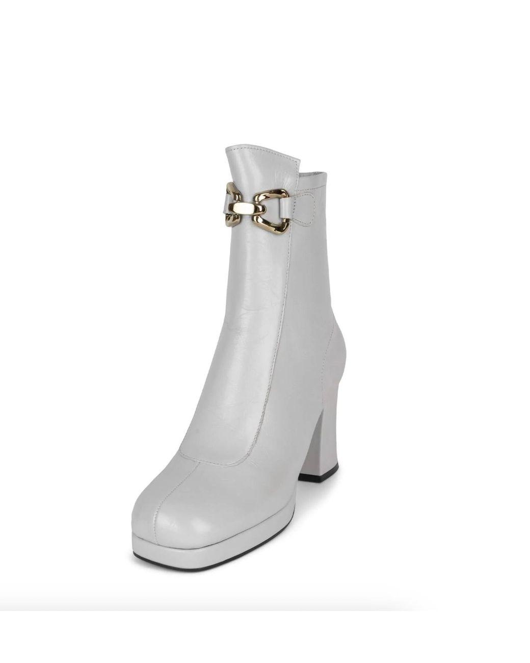 Women's Gray Makena Boots