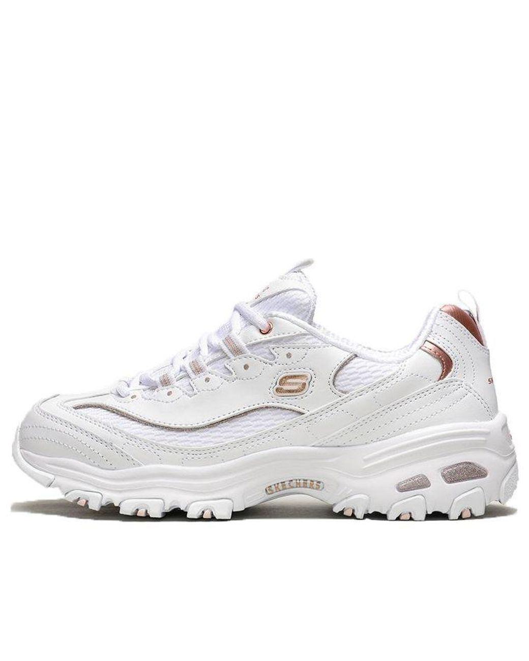 Women’s White (Wmns) D’Lites Copper Divine Low-Top Daddy Shoes Creamy Women's White (Wmns) D'Lites Copper Divine Low-Top Daddy Shoes Creamy