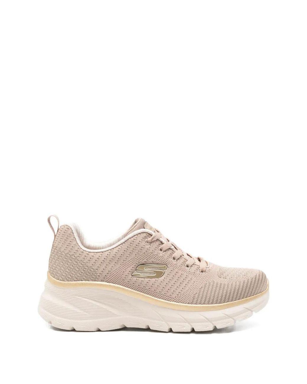 Women's Pink Fahion Fit 2.0 Moonlight Glow Lace-Up Sneakers