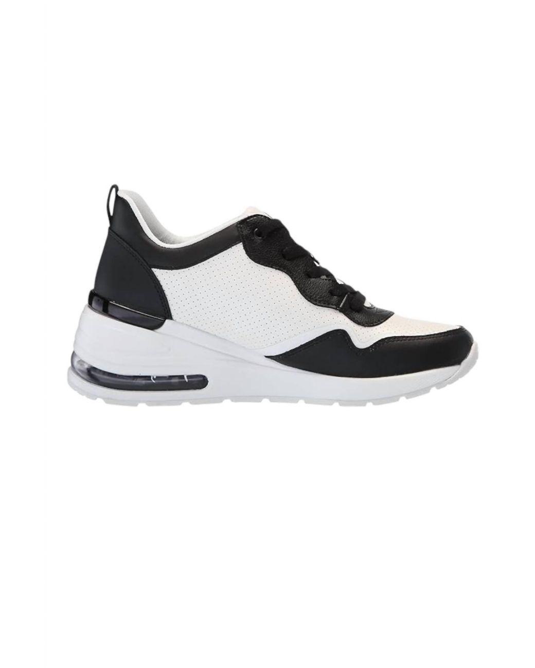 Women's Black Million Air Hotter Sneakers