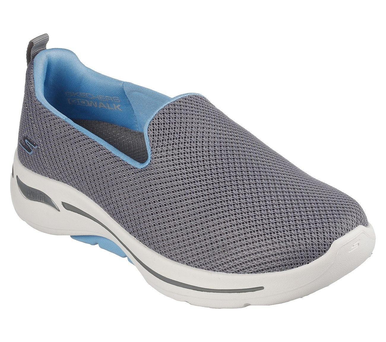 Skechers Go Walk Arch Fit-Grateful 124401-Gybl Casual Shoe Gbnc1071
