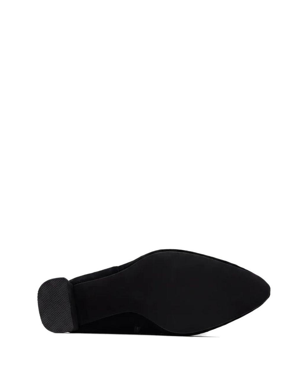 Women's Black Suede Over-The-Knee Boots
