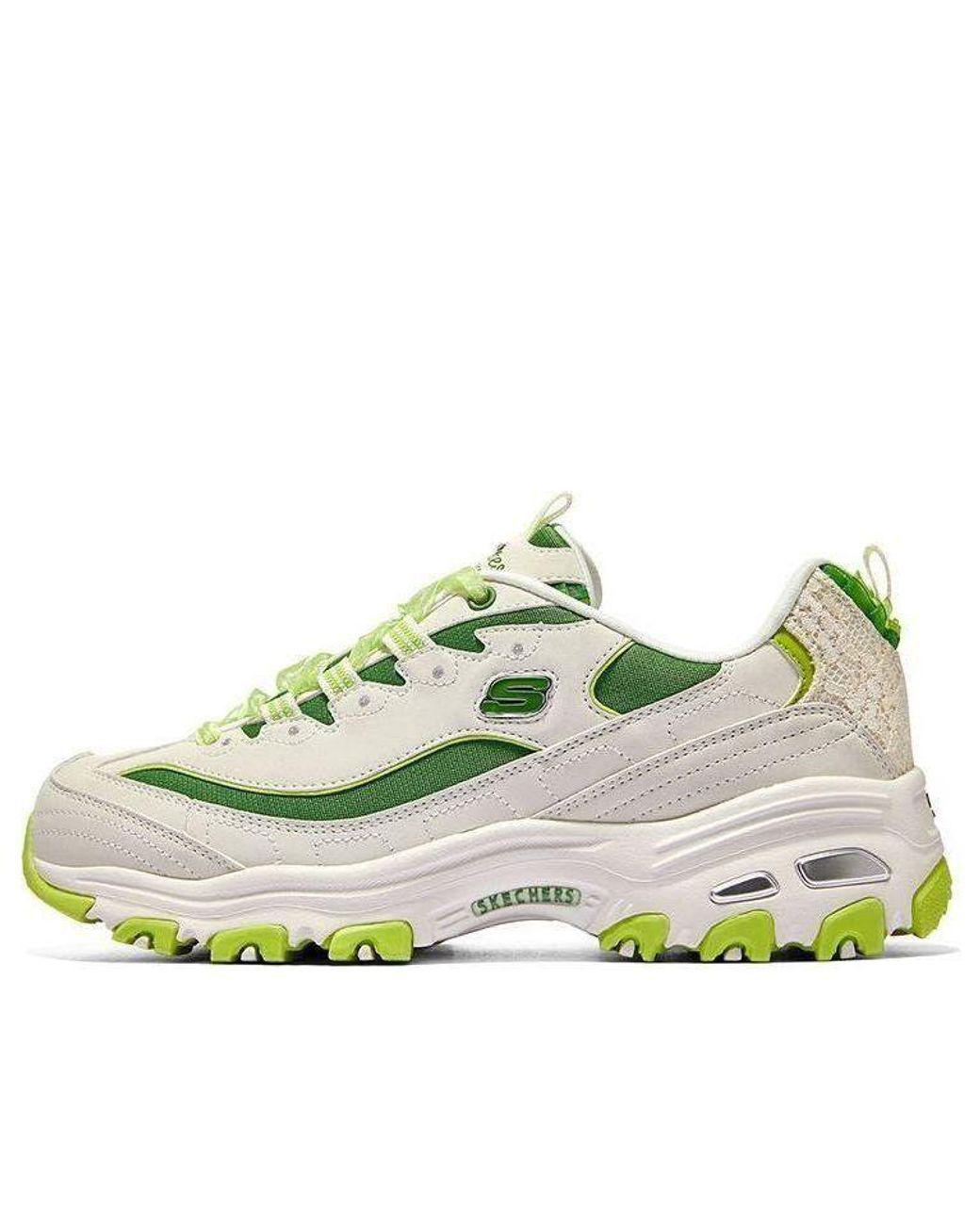 Women's Green (Wmns) D'Lites 1.0 Chunky Sneakers
