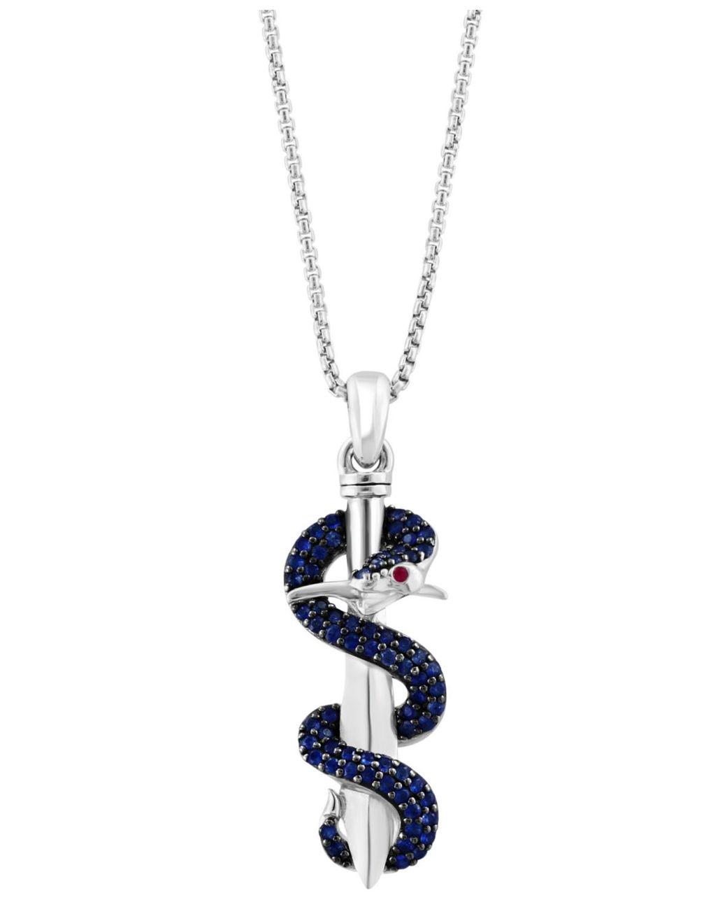 Men's White Effy Sapphire (5/8 Ct. T.w.