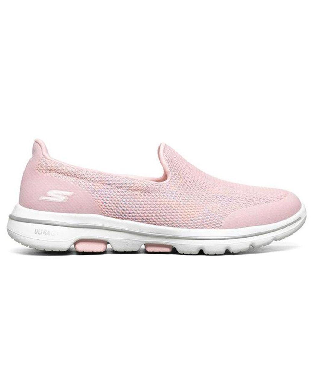 Women's Pink (Wmns) Go Walk 5