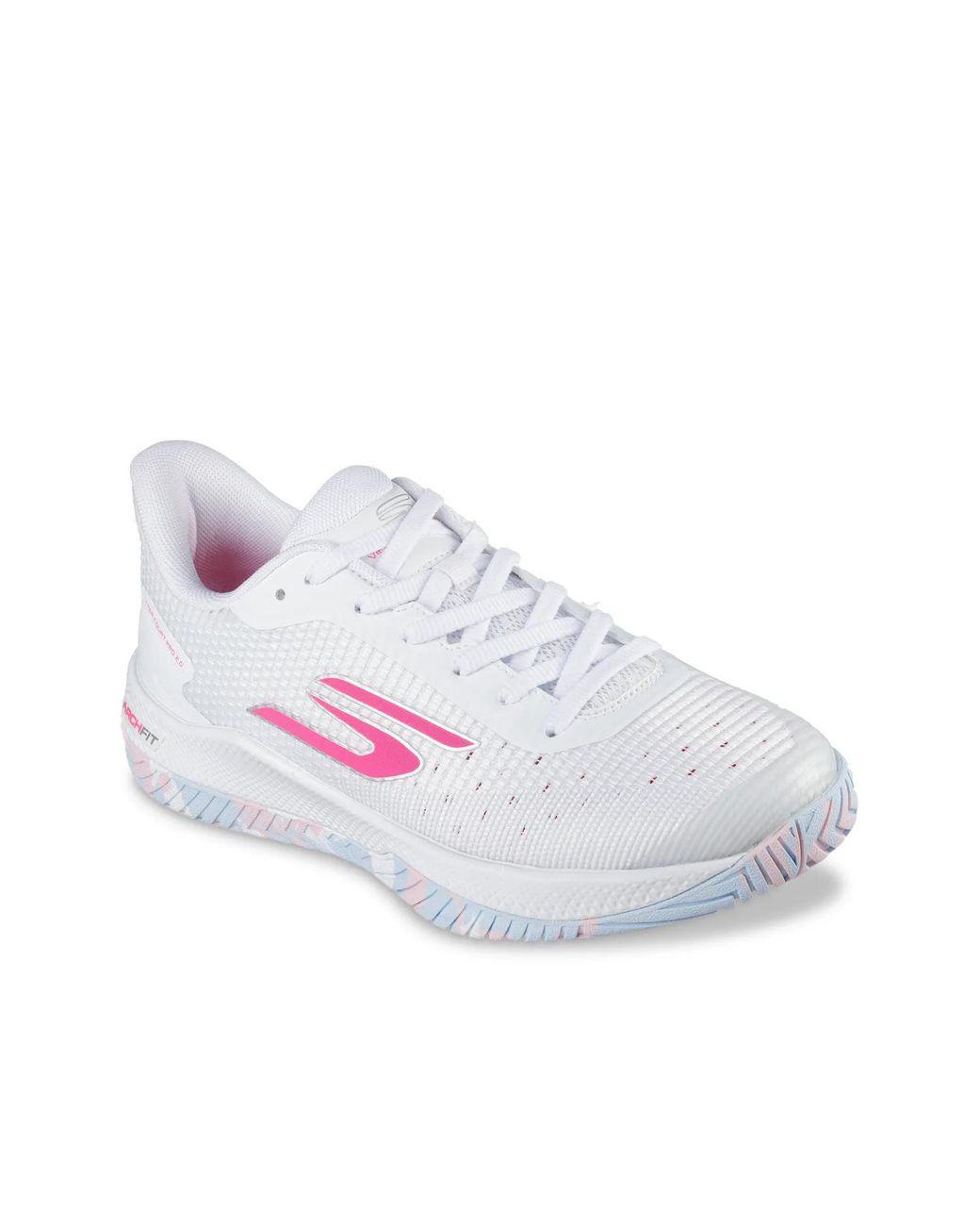 Women's White Viper Court Pro 2.0 Pickleball Sneaker