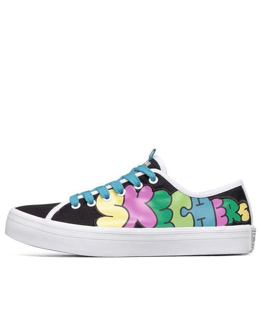 Women's Blue (Wmns) Jeremyville X V'Lites Low-Top Sneakers