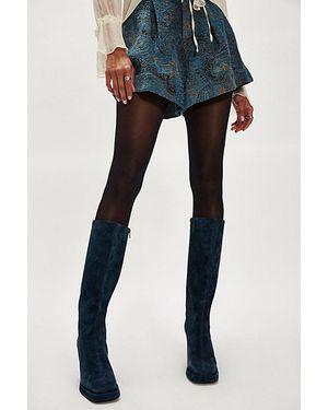 Jeffrey Campbell Taysha Tall Boots By - Blue