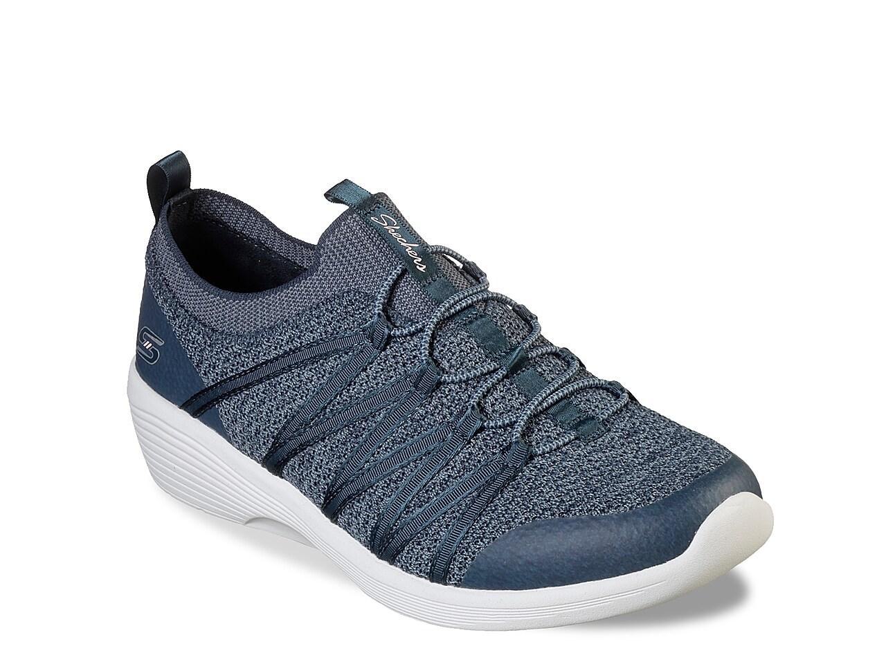 Skechers Arya Wedge Slip-on Sneaker