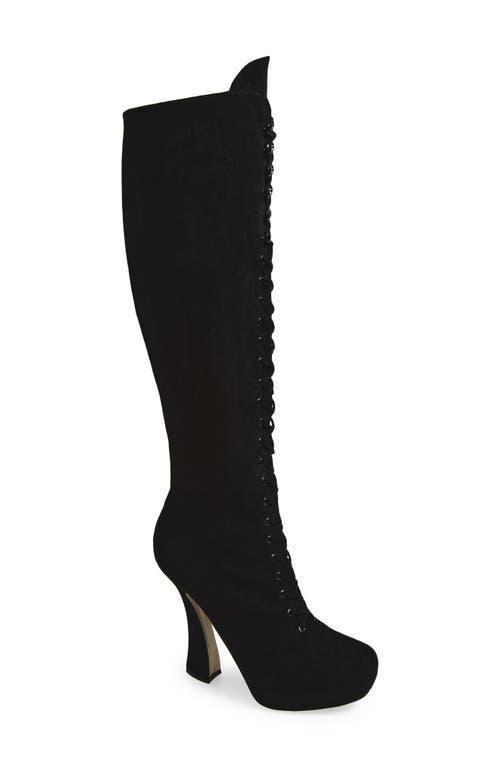 Jeffrey Campbell Pop-Off Faux Suede Tall Boot