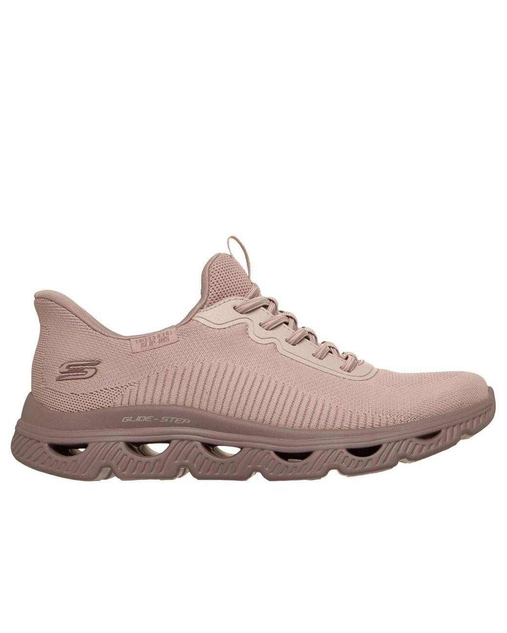 Women's Brown Slip-ins: Bobs Sport Arcs Wave Walking Sneakers From Finish Line