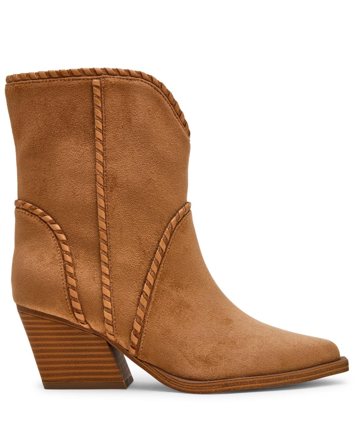 Dolce Vita Audray Whipstitch Western Boots