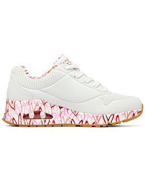 Skechers (Wmns) Uno Loving Love X James Goldcrown - White