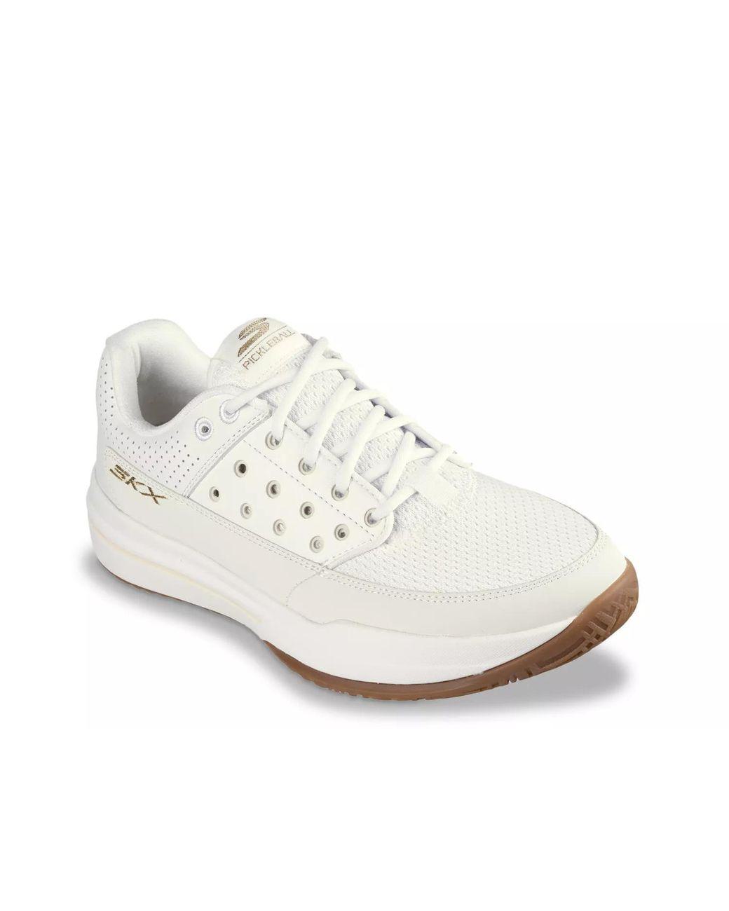 Women's White Viper Court Luxe Pickleball Sneaker