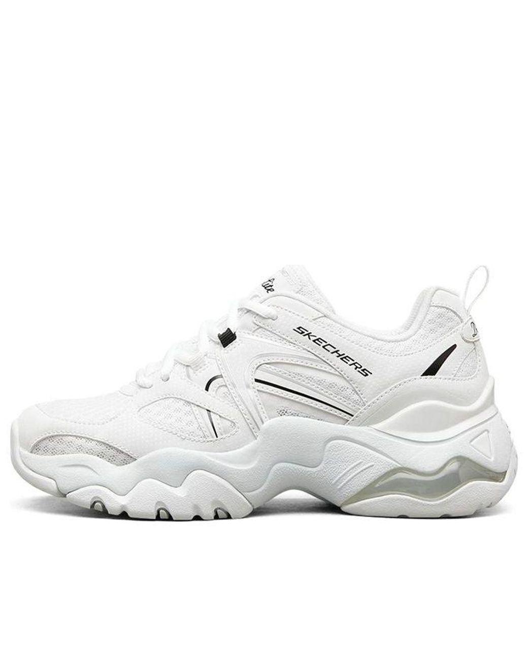 Women's White (Wmns) D'Lites 3.0 Air Low-Top Running Shoes
