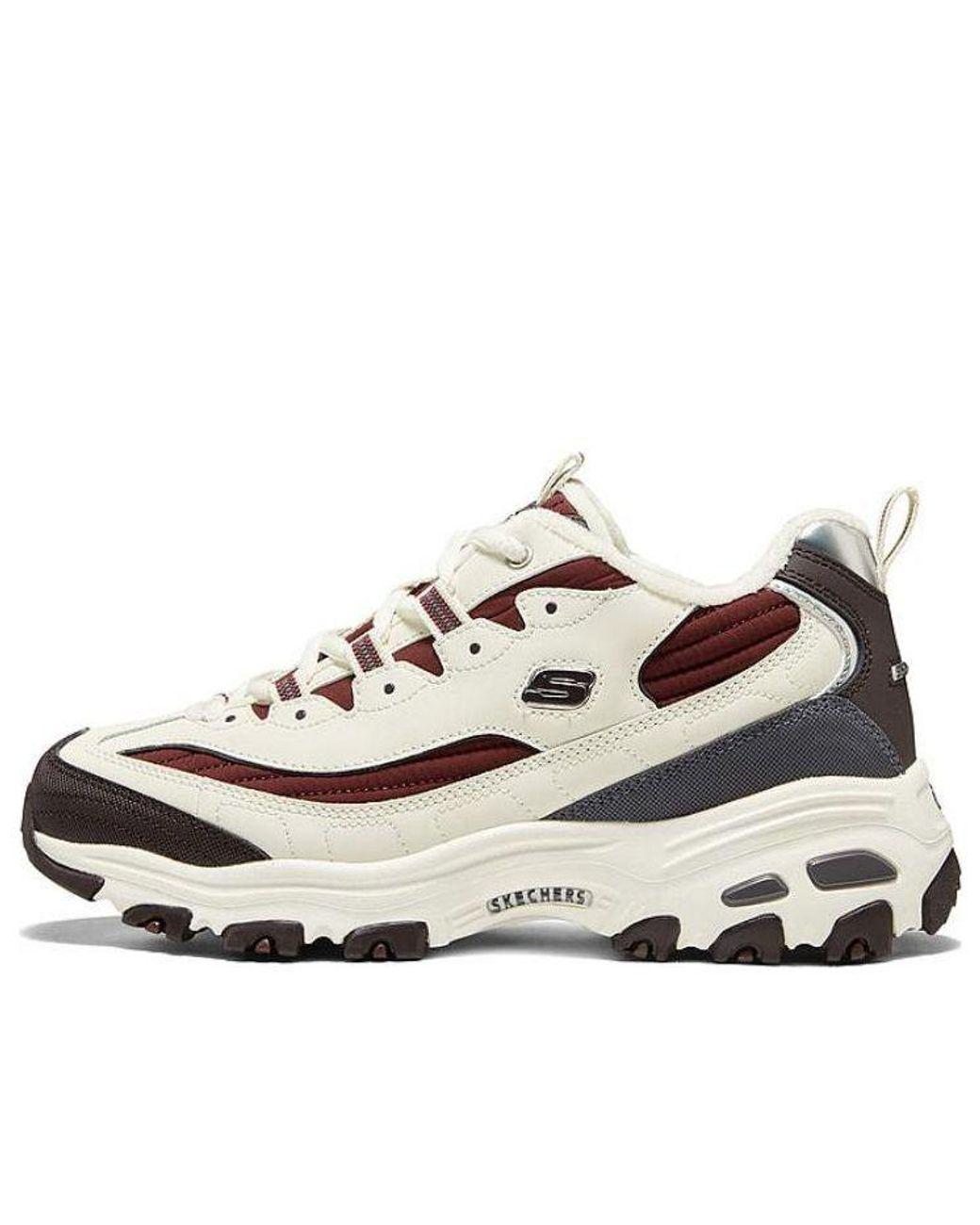 Women’s White (Wmns) D’Lites Zip Along Shoes Burgundy’ Women's White (Wmns) D'Lites Zip Along Shoes Burgundy'