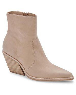 Dolce Vita Volli Pointed Toe Bootie - Brown