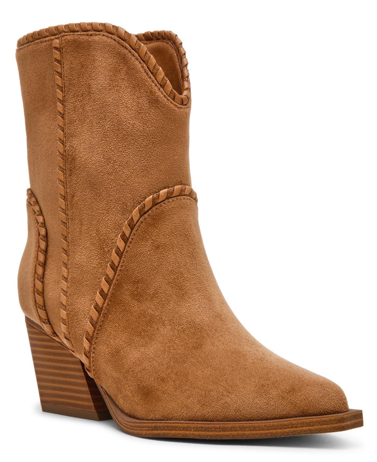 Dolce Vita Audray Whipstitch Western Boots