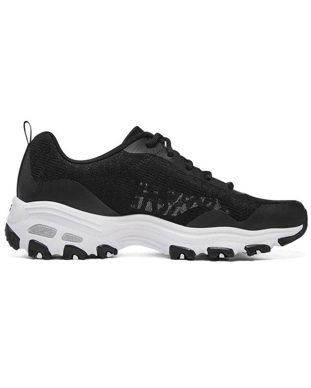 Women's Black (Wmns) D'Lites 1.0 Low Dad Shoes Gs
