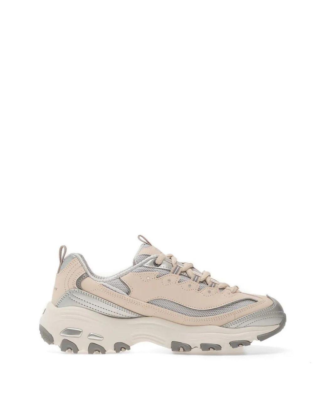 Women's White D'Lites Sneakers