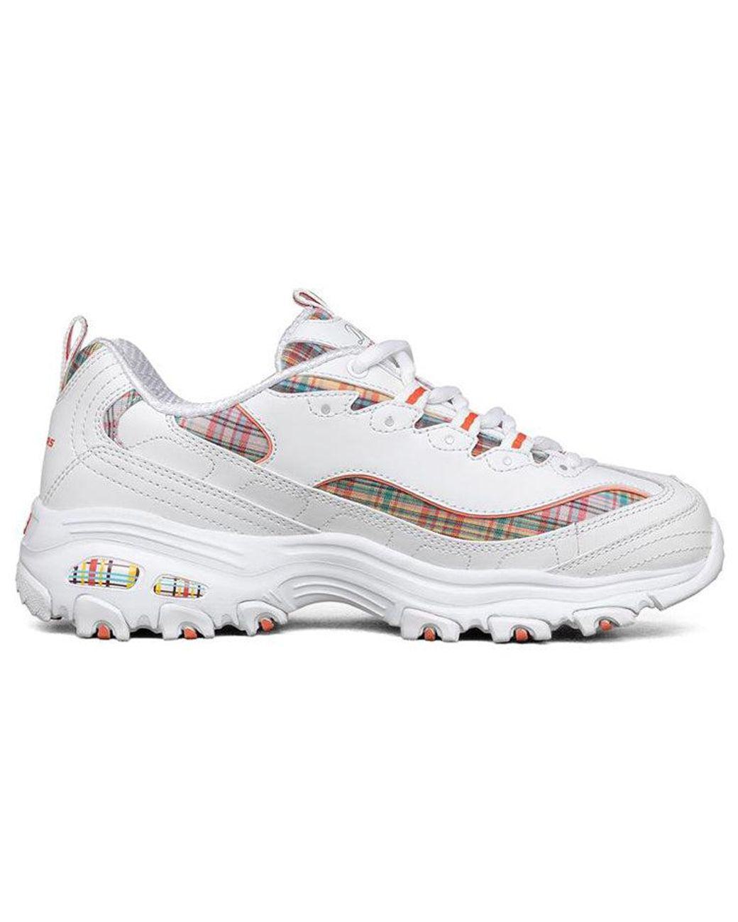 Women's White (Wmns) D Lites 1.0 Low Top Running Shoes