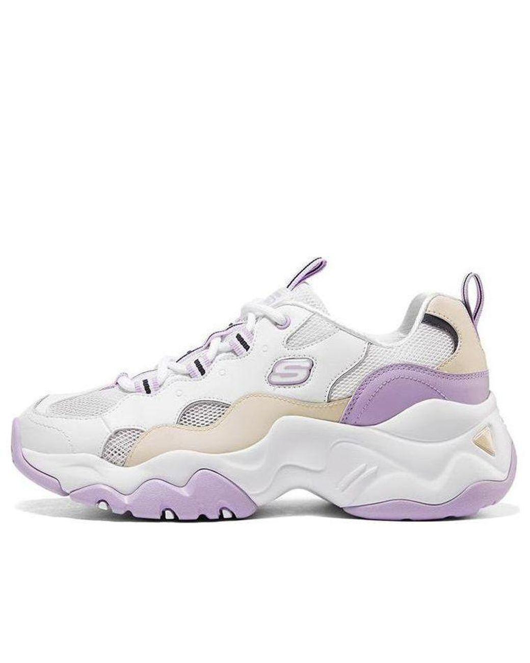 Women's White (Wmns) D'Lites 3.0 Low Running Shoes Gs