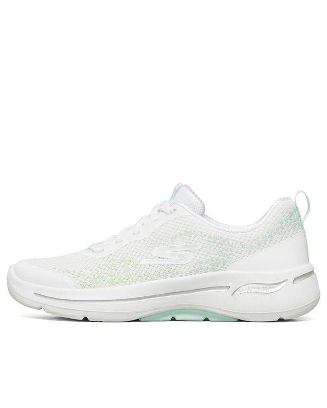 Women's White (Wmns) Go Walk Arch Fit Light'