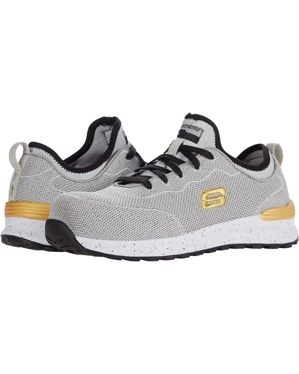 Women's Gray Bulklin Balran 108033-Gybk Comp Toe Work Shoes Hawk3227