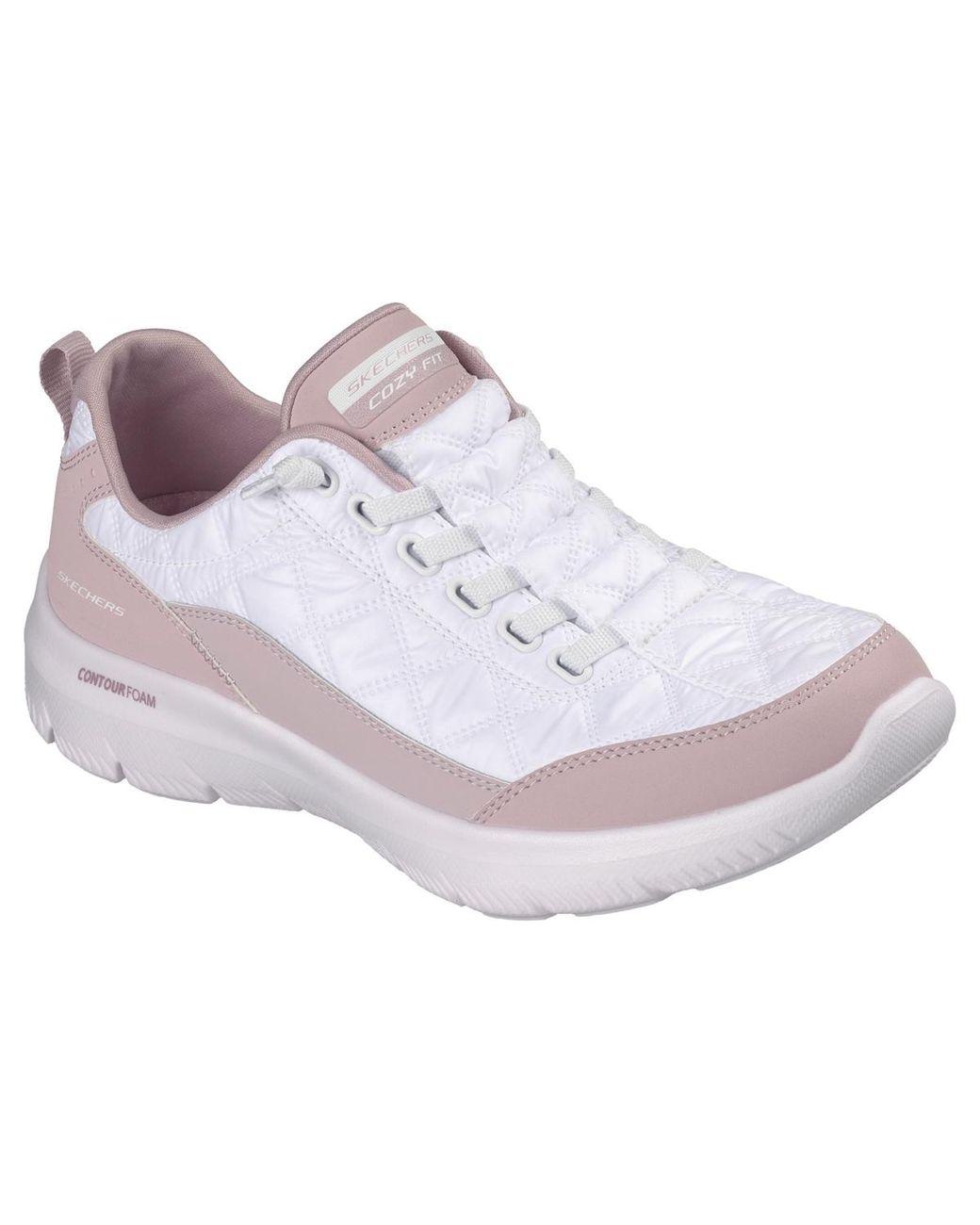 Women's White Summits Contour Foam