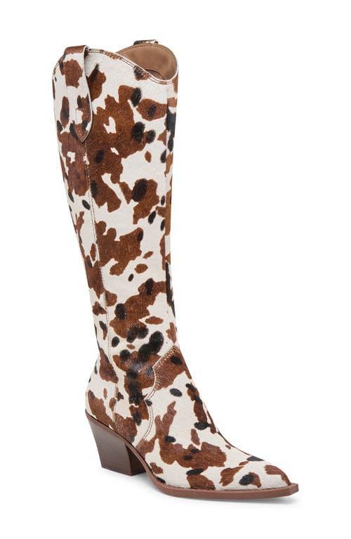 Dolce Vita Regy Genuine Calf Hair Western Boot