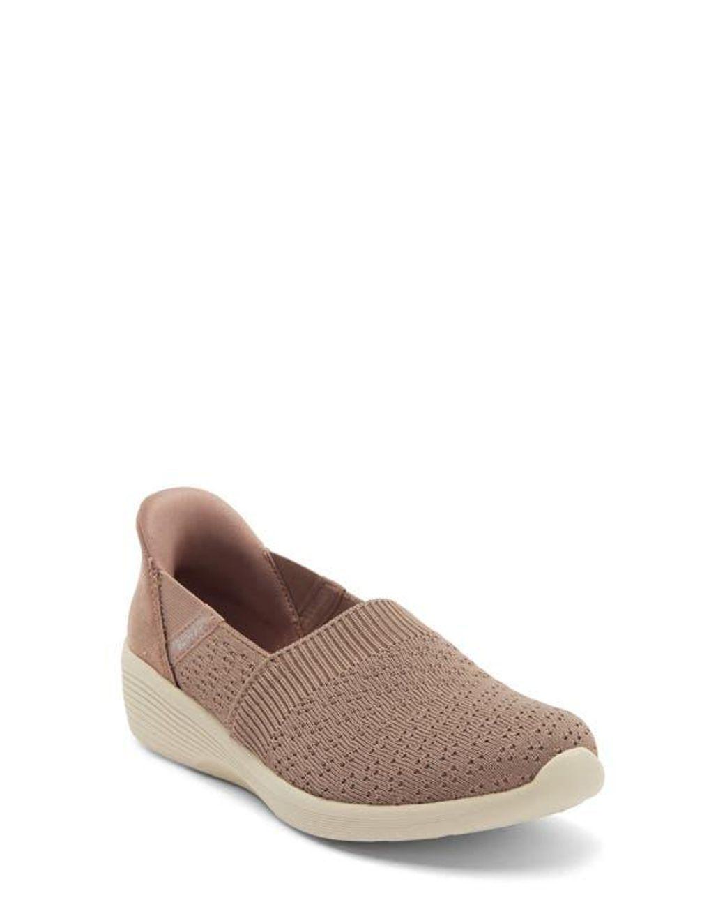 Women's Brown Arya Swift-Fit Slip-On Sneaker