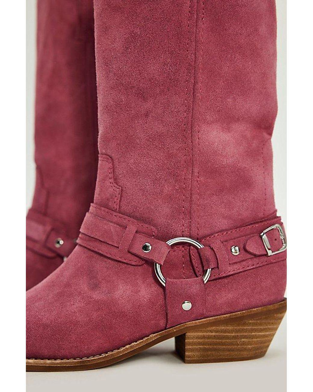 Women's White Coyote Country Harness Boots